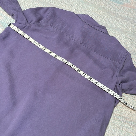 J Jill lavender tunic top * woman's size S * 100% Tencel Lyocell - Picture 9 of 10